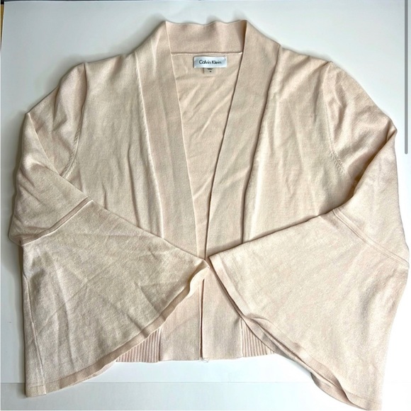 NWOT Calvin Klein Sleeveless Khaki and Pink Floral Sheath Dress Size 4 - Picture 12 of 12